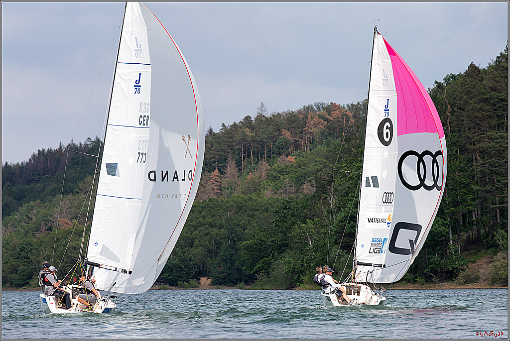 J70 - WOODLAND, 12.06.2021 Segelboot; Segeln; Woodland; Spinnaker; J70; Sorpesee; Sauerland